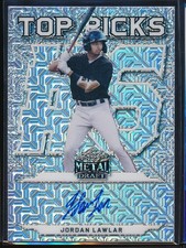 2021 Leaf Metal Draft Jordan Lawlar Top Picks Auto #TP-JL2 Autograph RC Rookie
