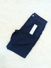 New Sonoma Flat Front Short Boys 7 Regular Navy Blue