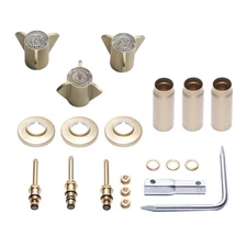 SENTO Bathtub and Shower 3 Handle Tub Trim Set For Sayco Faucets Bathtub Show...