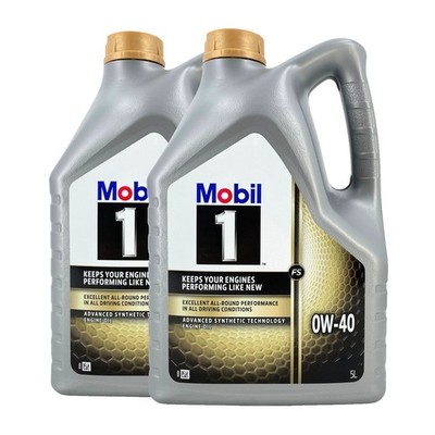 MOBIL 1 FS 0W-40 Motorenöl VW 50200, AVTOVAZ, BMW LL-01, MB 229.3, 2x5 Liter