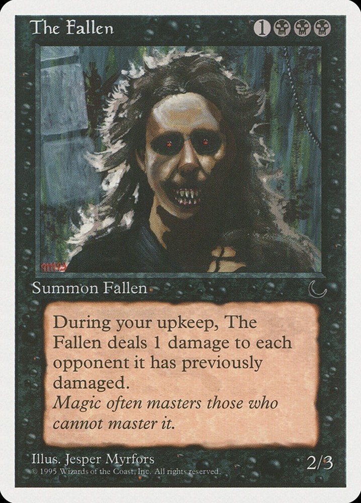 The Fallen - MtG Chronicles - Uncommon NM 1995