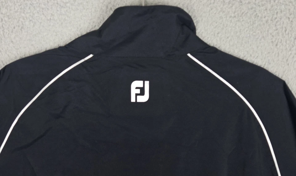 FootJoy NWT DryJoys Select Black Waterproof Nylon Golf Rain Jacket Mens Size XXL - Image 3 of 4