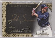 2017 Topps Five Star Golden Graphs 19/50 Dansby Swanson #GG-DS Auto 06z2