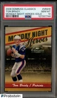 2008 Donruss Classics Monday Night Forces Gold Tom Brady Patriots 36/100 PSA 10