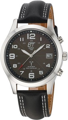 ETT EGS-11488-22L Armbanduhr Herren Solar 41 mm Lederarmband Herrenuhr  Nr228