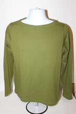 Eileen Fisher Wool Long Sleeve T Shirt Tunic Top Sweater Made In USA VTG Size L