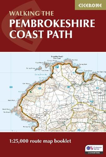 Pembrokeshire Coast Path Map Booklet 1:25,000 OS Route Mapping (Paperback Book) - Image 2