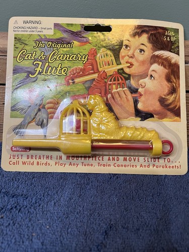Vintage Cat & Canary Flute/ Slide Whistle. 2005 Sealed Original Package - Picture 12 of 14