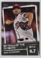 2020 Topps Warriors of the Diamond Max Scherzer #WOD-27 0hr1