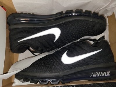 Size 12.5 - Nike Air Max 2017 Low Triple Black for sale online | eBay