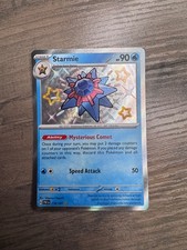 Starmie 119/091 Shiny Rare Paldean Fates Pokemon Card Holo Near Mint