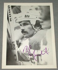 Original NHL 1979-80  Atlanta Flames  Bob Murdoch  Signed Postcard