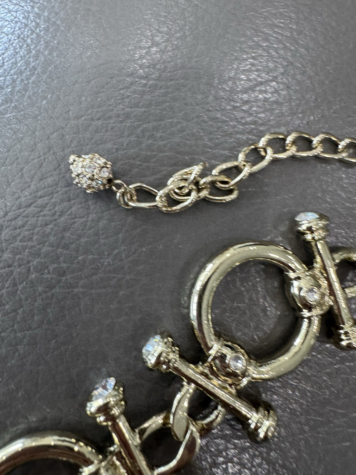 Off Park Collection Omega Adjustable Necklace Cry… - image 3