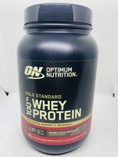 Whey Protein Powder Optimum Nutrition Gold Standard 100% Double Rich Chocolate