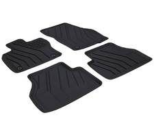 AURADO Gummimatten PREMIUM für VW Caddy/Ford Tourneo Connect Gummi Fußmatten 3D