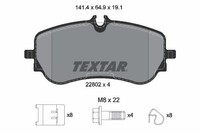 Textar Bremsbelagsatz, Scheibenbremse 2280201 FüR MAN VW
