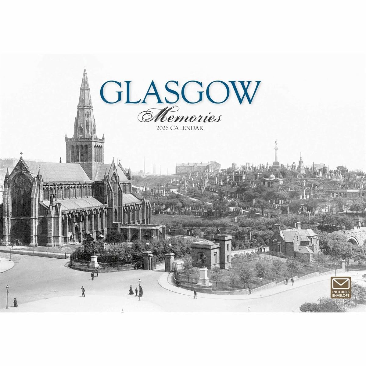 Glasgow Memories 2026 A4 Wall Calendar NEW