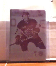 2017-18 UD CHL: One of One 1/1 Printing Plate: William Bitten-Hamilton Bulldogs