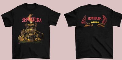 90s SEPULTURA arise Unisex 2 side S-5XL T-Shirt | eBay