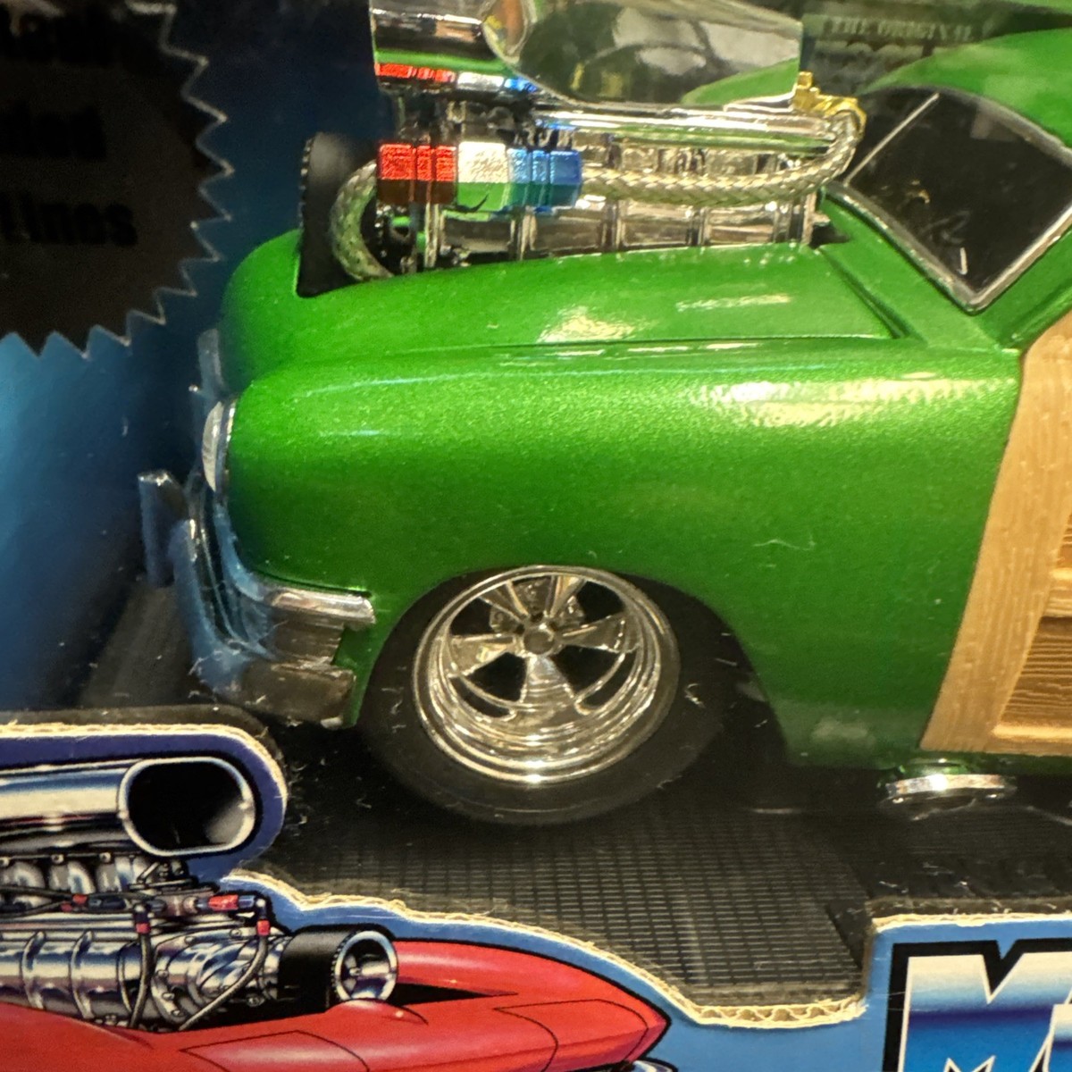 Muscle Machines 1950 Ford Woody Blue Car 1 18 for sale online | eBay