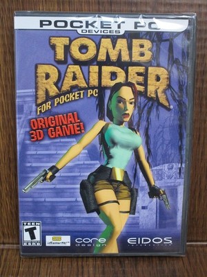 Video Game Pocket PC Tomb Raider Original 3D Game NEW SEALED