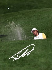 Tommy Fleetwood&nbsp;Signed Autograph 6X4 PHOTO Pre Print Ryder Cup 2025