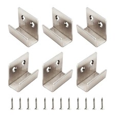 Mounting Bracket Stainless Steel U Brackets 40x35mm Mirror Brackets Hanging K...