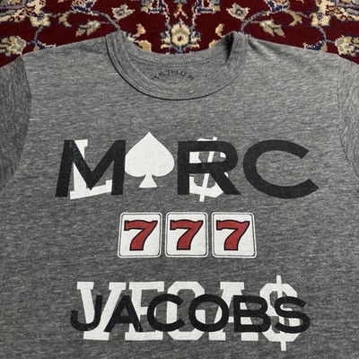 Marc Jacobs 777 Slot Machine Casino Style Y2K Tee Designer brand T-shirt