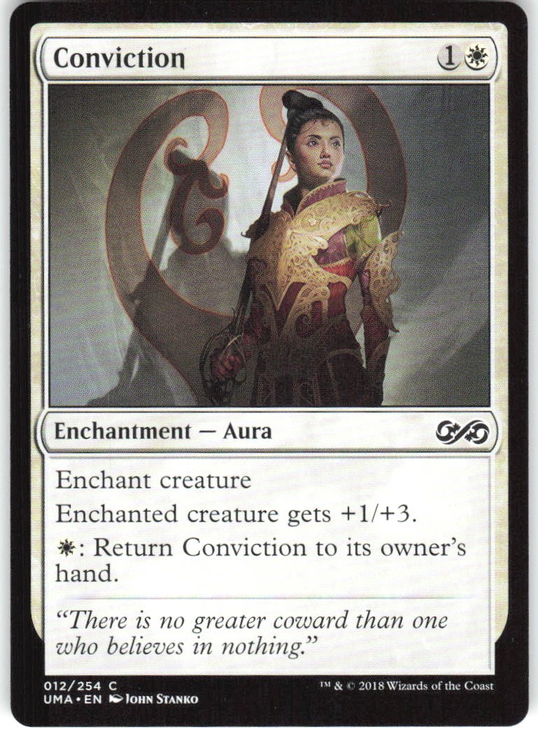 Conviction 12 Ultimate Masters Magic: The Gathering LP