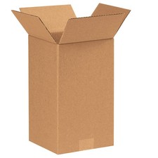 GRAINGER APPROVED 55VG24 PK 25 Shipping Box,7x7x14 in 55VG24