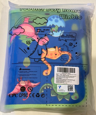 Busy Board Montessori Toy for Toddlers Travel Sensory Book Fine Motor Skills NEW