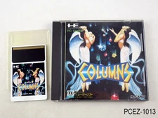 Columns PC Engine HuCard Japanese Import PCE TurboGrafx JP Japan US Seller
