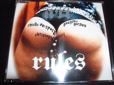 Chicks On Speed Art Rules Remixes 3 Track CD Single - New