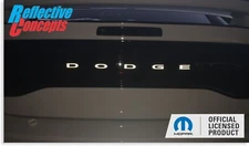 DODGE Trunk Badge Overlay Decal for 2011-2023 Dodge Charger