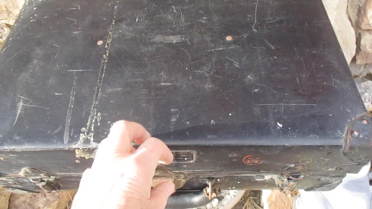 Vintage WW2 US Army Signal Corps Tool Equipment Box TE 50 - Case