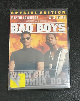 Bad Boys DVD Special Edition Will Smith Martin Lawrence NEW SEALED