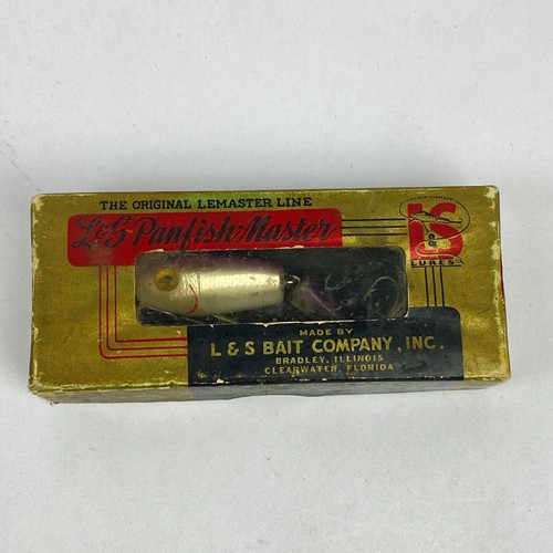 L&S Panfish Master Fishing Lure Sinker MirrOlure #0012 w/ Original Box Vintage - Picture 18 of 22