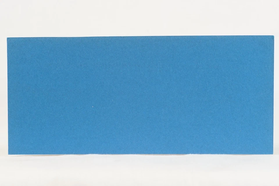 Secador publicitario grande Mid-Century carbón azul, programa presupuestario carbón azul 9x4 pulgadas Foto 2 de 4