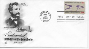 US-Scott-1683-First-Day-Cover-3-10-76-Boston-Single-Alexander-Graham-Bell