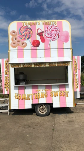 catering trailer donut trailer 