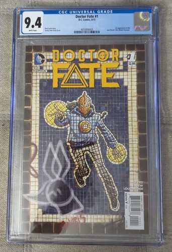 Doctor Fate #1 CGC 9.4 1st Appearance Khalid Nassour Black Adam Hawkman