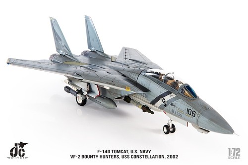 Grumman F-14D Tomcat, USN VF-2 Bounty Hunters, JC Wings 1/72 JCW-72-F14-009 - Picture 6 of 15