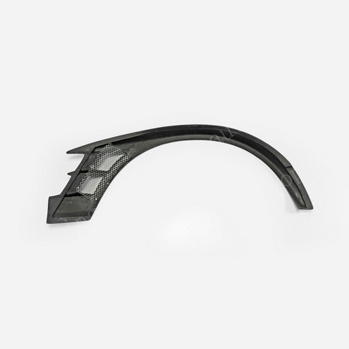 For Mitsubishi EVO 8 9 wide body Front Over Fender Wide Arch Flares Carbon fiber - Picture 5 of 8