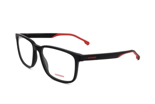 Lunettes De Vue Carrera 4413 - Monture Noir Mat Rouge, Taille 55/18/145, Neuves Avec étiquettes