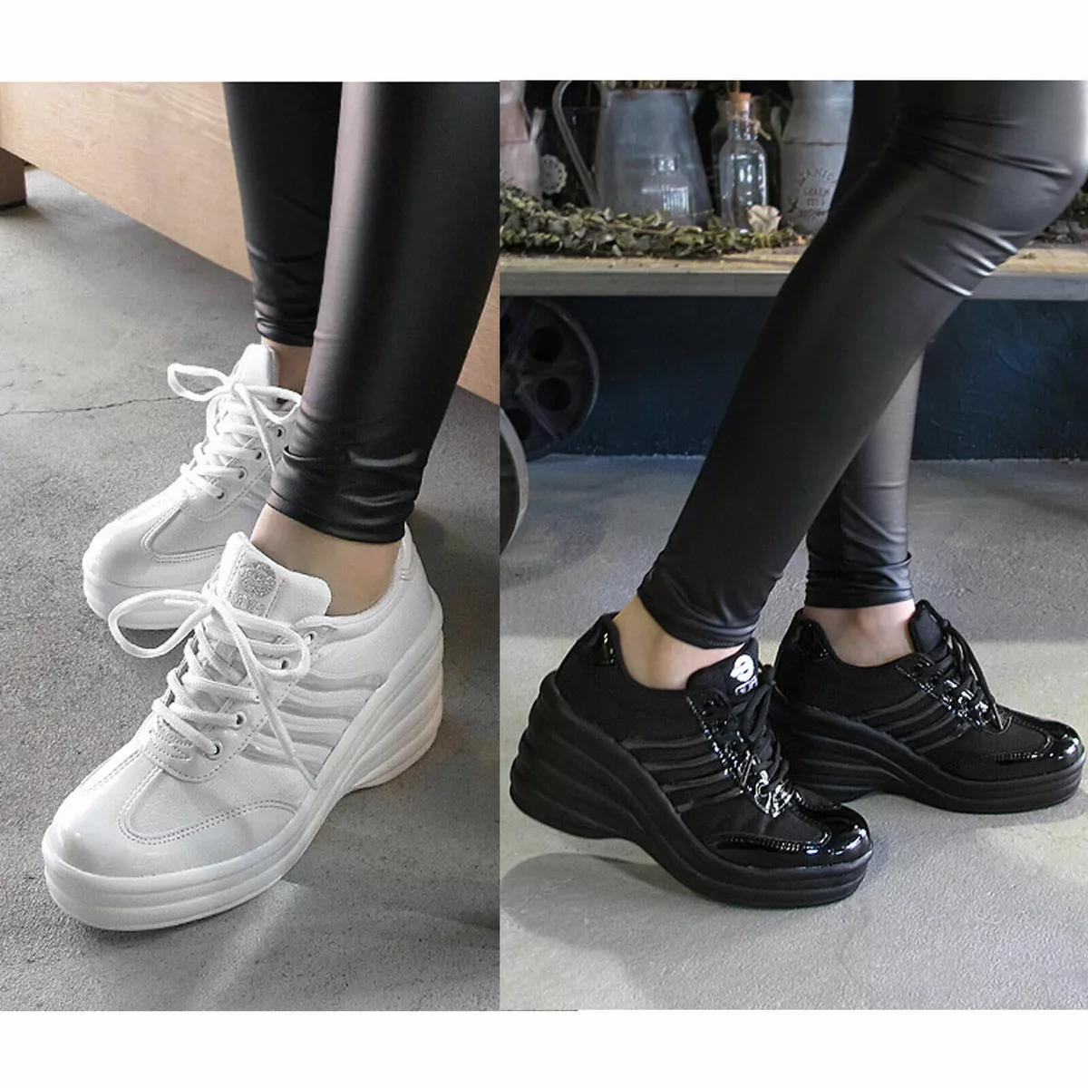 Sneaker platform shoes sale