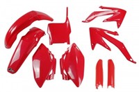Kit Kunststoffverkleidungen Honda CRF 450 R 2007 Rot Ufo Plast Full