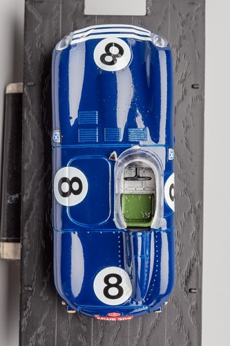 Jaguar D Type #8 Ron Flockhart 6th Daily Express Silverstone 1956 BRUMM 1:43 - Imagen 9 de 13