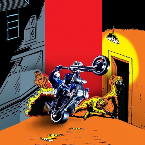SDCC 2022 MATTEL HOT WHEELS GHOST RIDER MOTORCYCLE VEHICLE MARVEL 👻 New Sealed - Picture 7 of 19