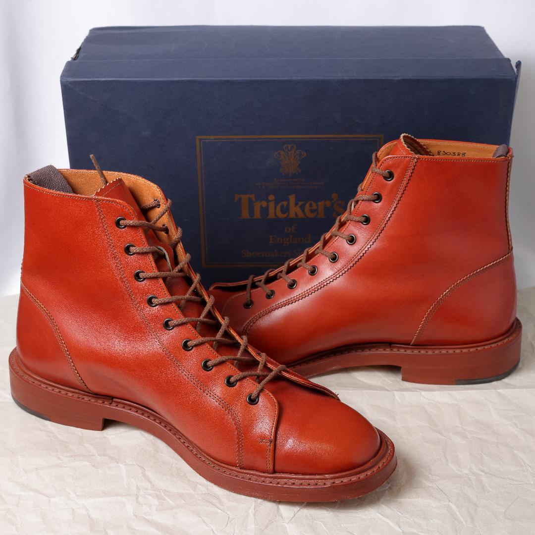 Men 10.5US Tricker's Monkey Boots 10 1/2 With Box Leather Men 10.5US Tricker's Monkey Boots 10 1/2 With Box Leather
