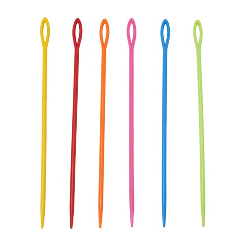 Wool Thread Plastic Sewing Needles Set for Embroidery and Crafts 100 PCS - Picture 17 of 59